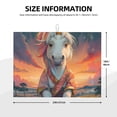 thumbnail image 2 of Sikiie Starry Sky Cute Horse Dish Drying Mat, Kitchen Counter Mat, Self Drying Mat for Kitchen Counter Dish Drying Pad ,for Dishes, Utensils, Pots and Pans（24" x 18"）, 2 of 7