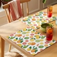 thumbnail image 4 of Summer Fruit Placemats Set of 4, Watercolor Lemon Oranges Rustic Farmhouse Non-Slip Place Mats Washable Table Mats for Kitchen Dining Table Decorations Indoor/Outdoor, 4 of 9