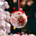 thumbnail image 2 of 1 pieza de bolas de Navidad, adornos para árbol de Navidad, bolas colgantes para árbol de Navidad, decoración para fiesta en el hogar, regalo de Año Nuevo 2024, Noel Navidad, 2 of 5