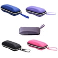 thumbnail image 2 of Square Portable Glasses Box Color Honeycomb Pattern EVA Zipper Sunglasses Case Leisure Eye Glasses Holder Workhe, 2 of 9