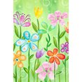 thumbnail image 1 of Pintura de diamante (DB3221) Flor vibrante DIY Cuadrado 5D Costura (B2421) 45x60cm Hugtrwg Para estrenar, 1 of 1