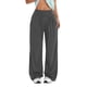 thumbnail image 2 of HongQid Wide Leg Yoga Pants for Women Casual Loose Cozy Sweatpants High Waisted Lounge Pajama Flowy Pants With Pockets, 2 of 4