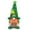 D, variant on Beautynvta St. Patrick's Day Gnome Plush Decoration, Green Glitter Faceless Doll with Sequins Hat, Irish Festival Dwarf Ornaments for Home and Office Decor