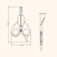 thumbnail image 3 of Mistaha Pet Nail Clipper Dog Cat Nail Clipper Nail Trimmer Nail Cutter Stainless Steel Dogs, 3 of 8