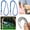 Blue, variant on Tucknest Tree Swing, Swing Set Accessories with Stainless Hook, Outdoor Swing for Backyard Playground, 19.7 inch Suspension Rope for Tree Hanging, Black, 2 Pack