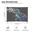 thumbnail image 3 of Susaid colorful flames dinosaur Print Makeup Mini Bags for Women Multi Color Cosmetics Bag Travel Toiletry Bag Pencil Pouch Blank Makeup Bags with Zipper, 3 of 7