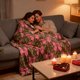thumbnail image 4 of Flannel Blanket Office Nap Blanket Home Sofa Blanket, 4 of 6
