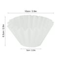 thumbnail image 2 of Coffee Filters Small Coffee Paper Filters, 50Pcs Cake Cup Shaped Wavy Disposable Coffee Filter Paper Replacement for Coffee Making, 2 of 9