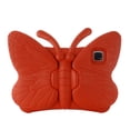 thumbnail image 2 of Dteck Kids Case for iPad Air 11 Inch (M2) 2024 / iPad Pro 11 Inch (M4) 2024, Cute Butterfly Case for Kids Light Weight EVA Stand Shockproof Rugged Heavy Duty Kids Friendly iPad Cover,Red, 2 of 6