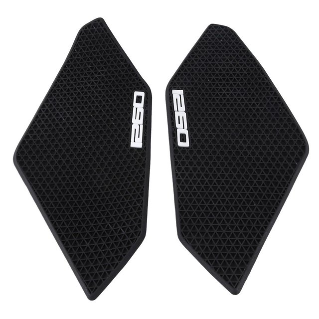 Pegatinas impermeables Yashi para almohadillas de depósito de combustible Divael 1260 2022 color Negro