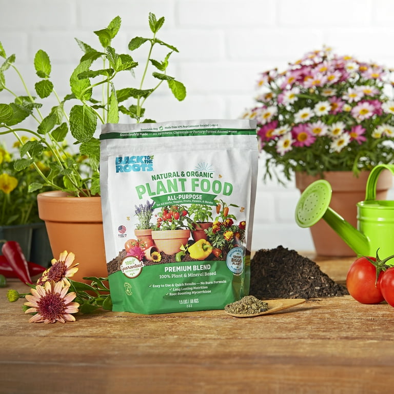 Back to the Roots Organic All Purpose Premium Blend Plant Food