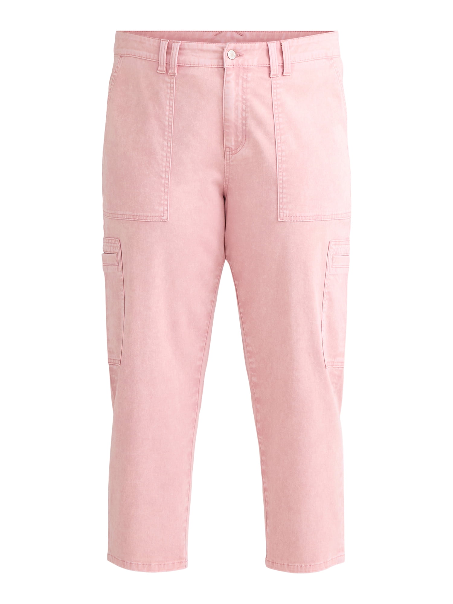 Terra & Sky Women's Plus Size Utility Pant, Sizes 14W-22W