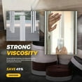 thumbnail image 3 of Weather Stripping Door Seal Strip, 16ft Door Strip Bottom for Doors Silicone Sealing Sticker Adhesive for Doors and Windows Gaps of Anti-Collision Silicon, 3 of 5