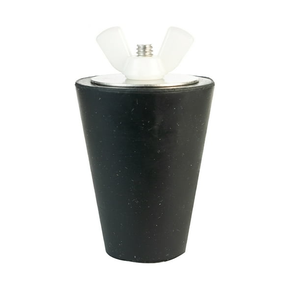 Lamprey Hardware #7-10 Universal Rubber Winter Plug for 1.25 inch to 1.5 inch Holes - Tapered Variety Multipurpose - LHTP710