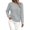 Silver #808, variant on Bovemsi Sweaters for Women Cozy Fall Fashion Solid Round Neck Casual Knit Sweater Long Sleeve Fall Sweaters