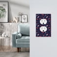 thumbnail image 5 of KLL Winter Sports Fun Pattern Pattern Electrical Outlet Covers, 3" x 5" 1 Pack Electric Receptacle Plug Covers for Decorator Receptacle Outlet & Switch-Style S, 5 of 6