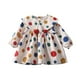 thumbnail image 2 of Vestido de princesa de moda para niñas, estilo de lunares de colores, con cuello de muñeca, dulce y lindo para primavera y otoño, 2 of 6