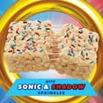 thumbnail image 6 of (2 pack) Rice Krispies Treats Sonic and Shadow Sprinkles Chewy Crispy Marshmallow Squares, Kids Snacks, 5.6 oz, 8 Count, 6 of 11