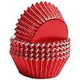 thumbnail image 2 of Capacillos para muffins o cupcakes BinDamon de papel dorado, tamaño estándar, 200 unidades, 2 of 5
