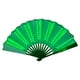 thumbnail image 5 of 2 uds LED ventilador plegable nocturno accesorios de mano decoración regalo luz para boda cumpleaños Verde blanco Sunnimix Abanico plegable, 5 of 8