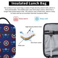 thumbnail image 4 of Leak-Resistant Thermal Lunch Bag for Men Women, Insulated Food Cooler with Buckle Handle and Side Mesh Pocket for Travel, 4 of 6