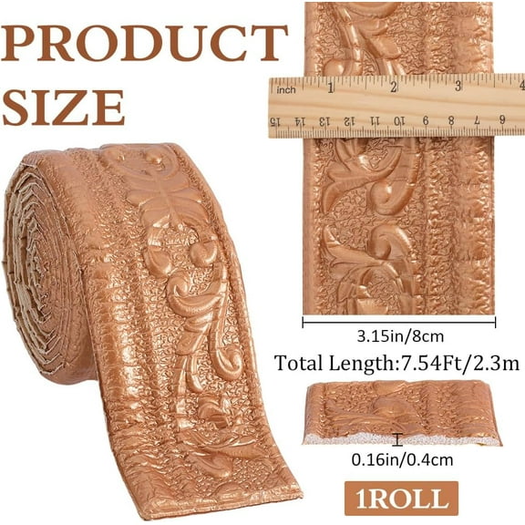 1pc Self-Adhesive PE Contact Paper Wall Stickers for Shelf Liner Dresser Drawer Locker 2300x80x4mm