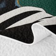 thumbnail image 5 of spefrowx Modern Pop Art Black Woman Quilt Full for Adults, Green Fashion Princess Full Bedspread Sets, 3-Piece, 5 of 7