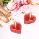 thumbnail image 2 of Vela de cera de soja perfumada en forma de corazón | Vela romántica para una cena de cumpleaños | Larga duración con aromas de ylang, rosa, jazmín y osmanto | Vela aromática decorativa para regalar, 2 of 6