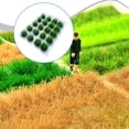thumbnail image 3 of 20 Sheets Artificial Miniature Model Grass Tuft Static Grass Bushy Tuft Nylon Material for Train Sand Table Landscape, 3 of 5