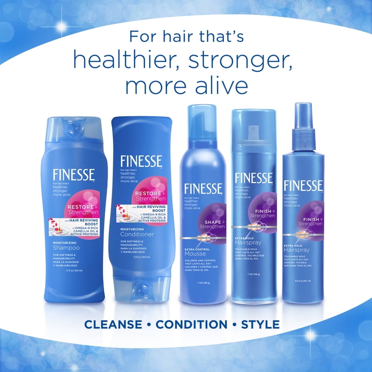 Finesse Restore + Strengthen Daily Conditioner, 24 oz photo 4