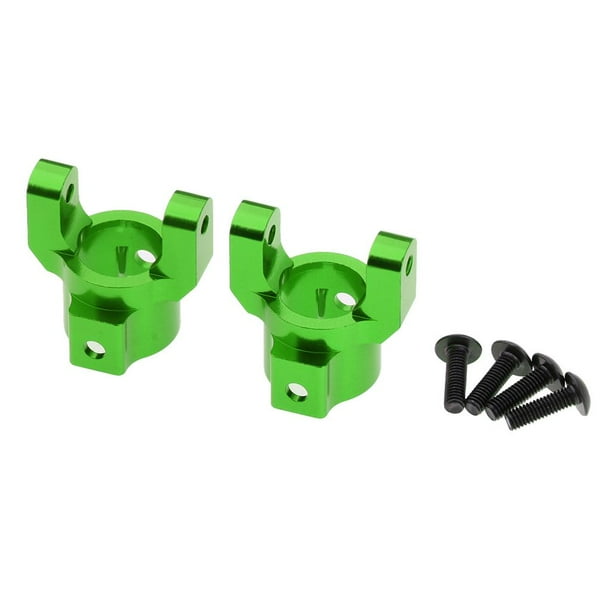 Portaeje C de aluminio de alto rendimiento (izquierdo y derecho) para HSP 94180 1:10 Rock Crawler Verde