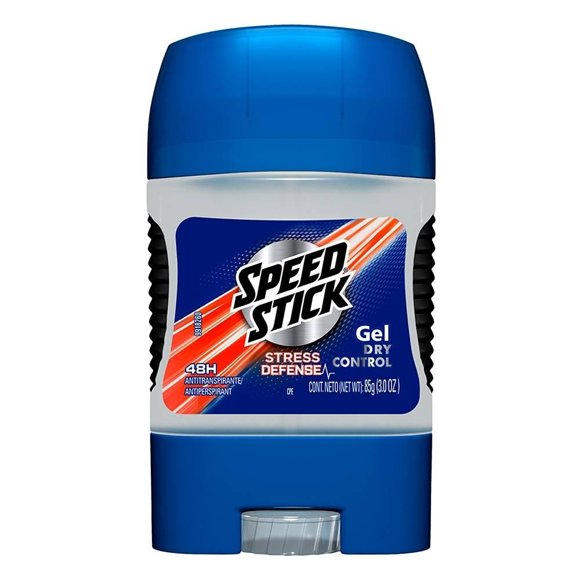 Antitranspirante Speed Stick stress defense dry control en gel para caballero 85 g