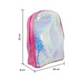 thumbnail image 4 of Mochila Infantil La Merced Fiusha Tornasol con Azas Ajustablesy Diseño Brillante, 4 of 6