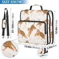 thumbnail image 3 of Zipper Binder Lively Tiger 1.5 Inch Binder Folder Bag with Shoulder Strap and Handle, 3 of 8