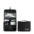 thumbnail image 1 of Neceser colgante para viaje | Organizador grande de cosméticos y maquillaje con gancho resistente para hombre y mujer | Poliéster resistente al agua | Diseño multicompartimento para baño y maleta, 1 of 6