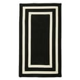 thumbnail image 1 of Colonial Mills PY21R036X036R 3 ft. La Playa Square Rug, Black & White, 1 of 1