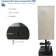 thumbnail image 2 of Duo de Lámparas de Buro Bluelander, Lámpara de Noche con Bombilla y Puerto USB+C, Salida CA, Negro, 2 of 5