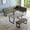 brownL, variant on Rectangular Kitchen Dining Table, Space-Saving Rectangular Design, Thickened MDF Sturdy Structure, Suitable for Dining Room Kitchen Restaurant (1Table)