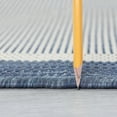 thumbnail image 2 of Tayse Eco Area Rug ECO1005 Transitional Navy Solid Angled 5' 3" x 7' 3" Rectangle, 2 of 2