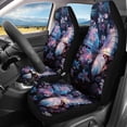 thumbnail image 3 of Uourmeti Car Seat Covers Interior Anti-Slip Car Seat Covers Full Set Polyester Lightweight Easy to Install, Fit for Truck Most Sedans Trucks, Butterfly Floral Print, 3 of 9