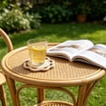 thumbnail image 6 of Bomd Cotton Rope Trivet Octagon Hot Pad Heat Resistant Pot Macrame Table Mat, Woven Macrame Table Mat Protects Surfaces for Holiday Kitchen And Dining Table Decor,7In,Brown, 6 of 6