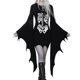 thumbnail image 1 of Vestido para mujer, disfraz de irregularidad con mangas de mariposa, bruja, fiesta de carnaval de Halloween, 1 of 5