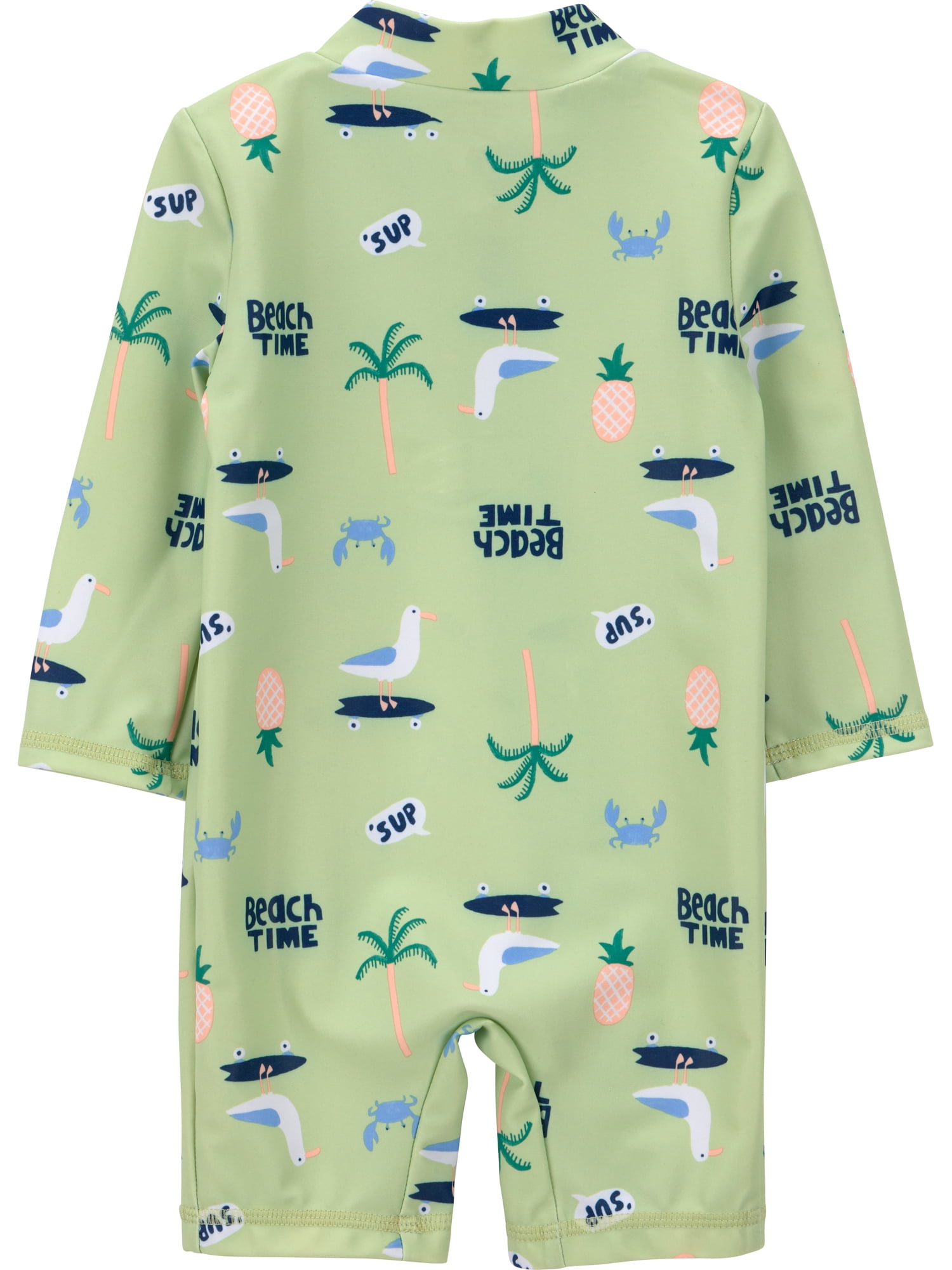 Carter's Child of Mine Baby Rash Guard Swimsuit, One-Piece, Sizes 0/3-18 Months
