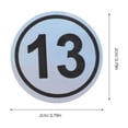 thumbnail image 3 of 2 Sheets of Round Digital Stickers for Multi Function Number Labels, 3 of 8