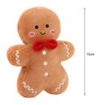 thumbnail image 4 of Wharick Christmas Plush Doll - Cute Gingerbread Man Tree Pillow for Sofa, Holiday Party, Home Decoration - Fluffy Stuffed Animal Toy, Merry Christmas Gift, 4 of 4