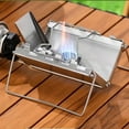 thumbnail image 2 of Outdoor tent heating furnace Stainless steel , courtyard cooking portable mountaineering firewood convenient camping furnace, 2 of 9