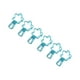 thumbnail image 3 of Small Binder Paper Clips Cute Binder Clips Innovative Cartoon  for School ANGGREK Otros, 3 of 8