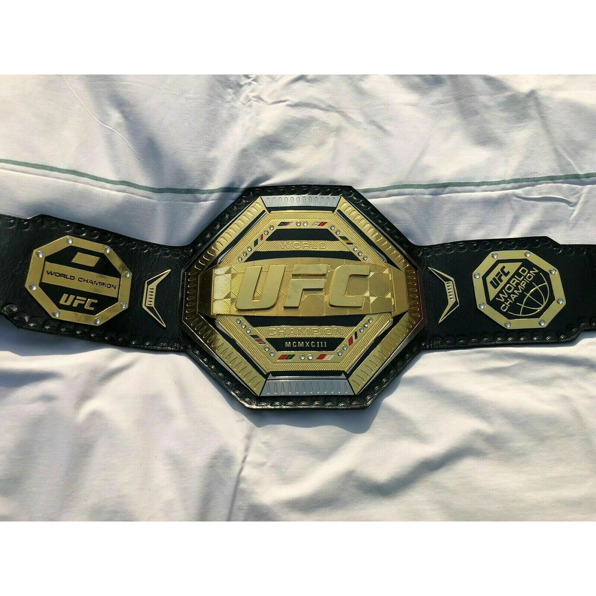 New UFC World Heavyweight Wrestling Championship WWE Replica Belt