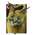 thumbnail image 2 of Seeley, Laura 15x18 Gold Ornate Wood Framed with Double Matting Museum Art Print Titled - Whisper (Blue), 2 of 4
