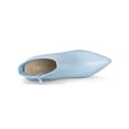 thumbnail image 4 of Unique Bargains Women's Clear Heel Pointed Toe Block Heel Ankle Boots, 4 of 7